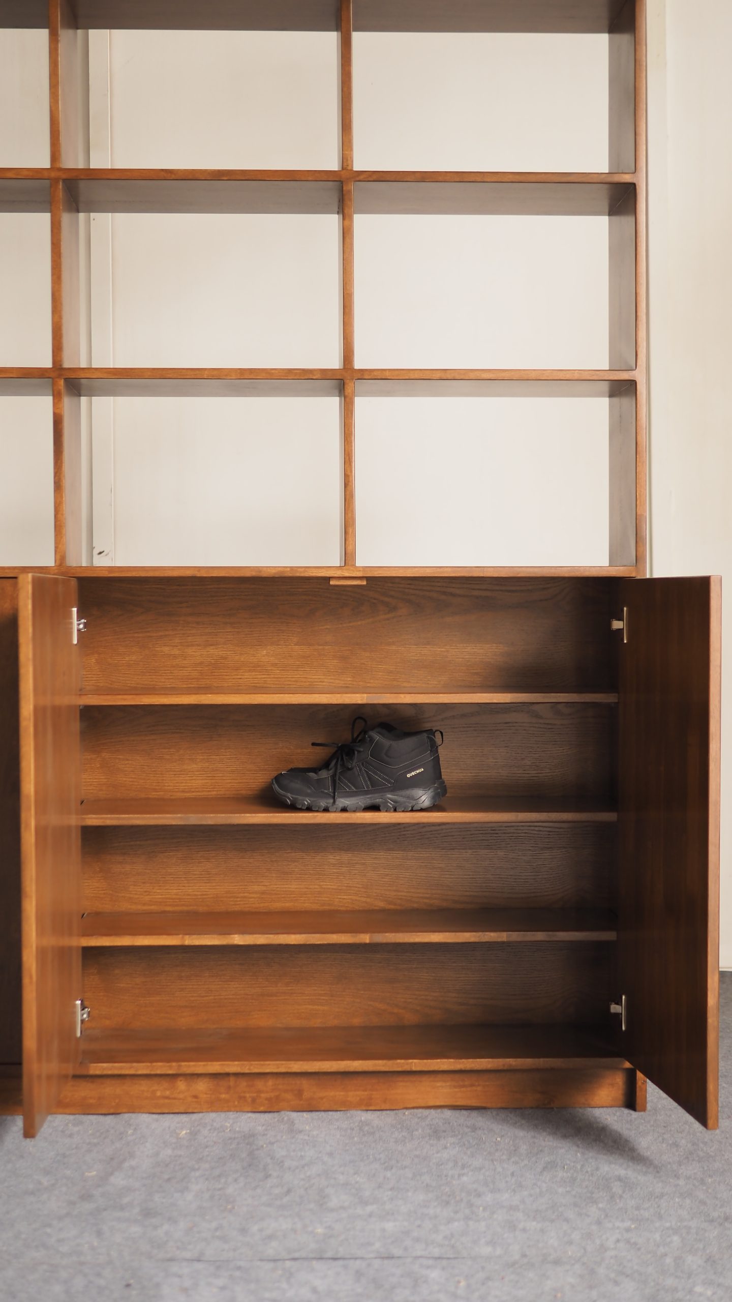 Book Shelves with Integrated Shoe Cabinet - Image 3