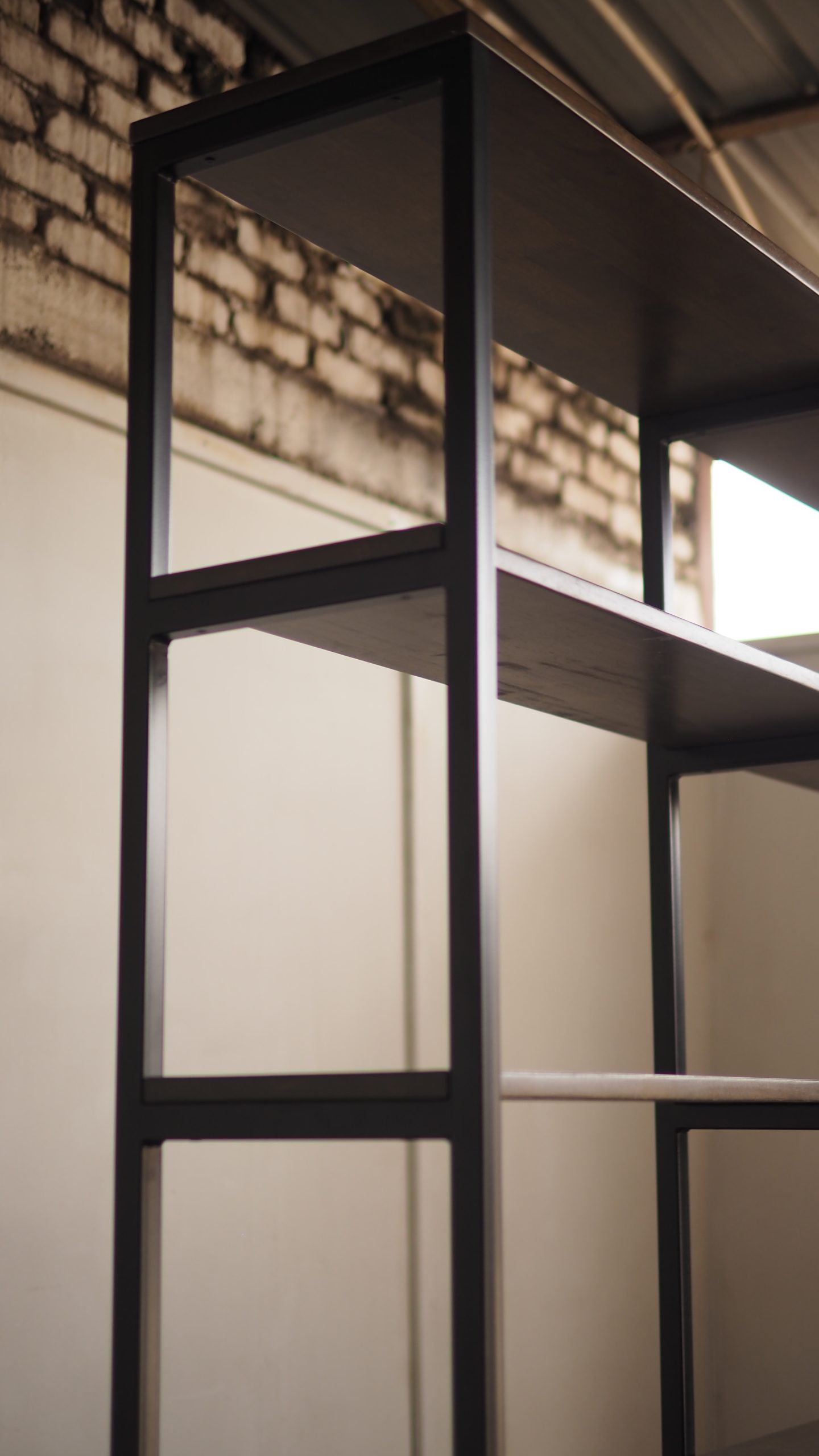 Display Shelving with Sliding Storage Cabinet - Image 4