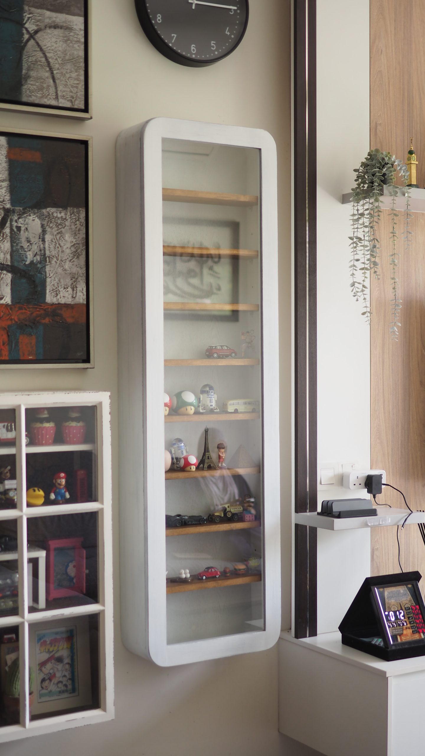 Wall Mounted Storage Cabinet / Display Cabinet