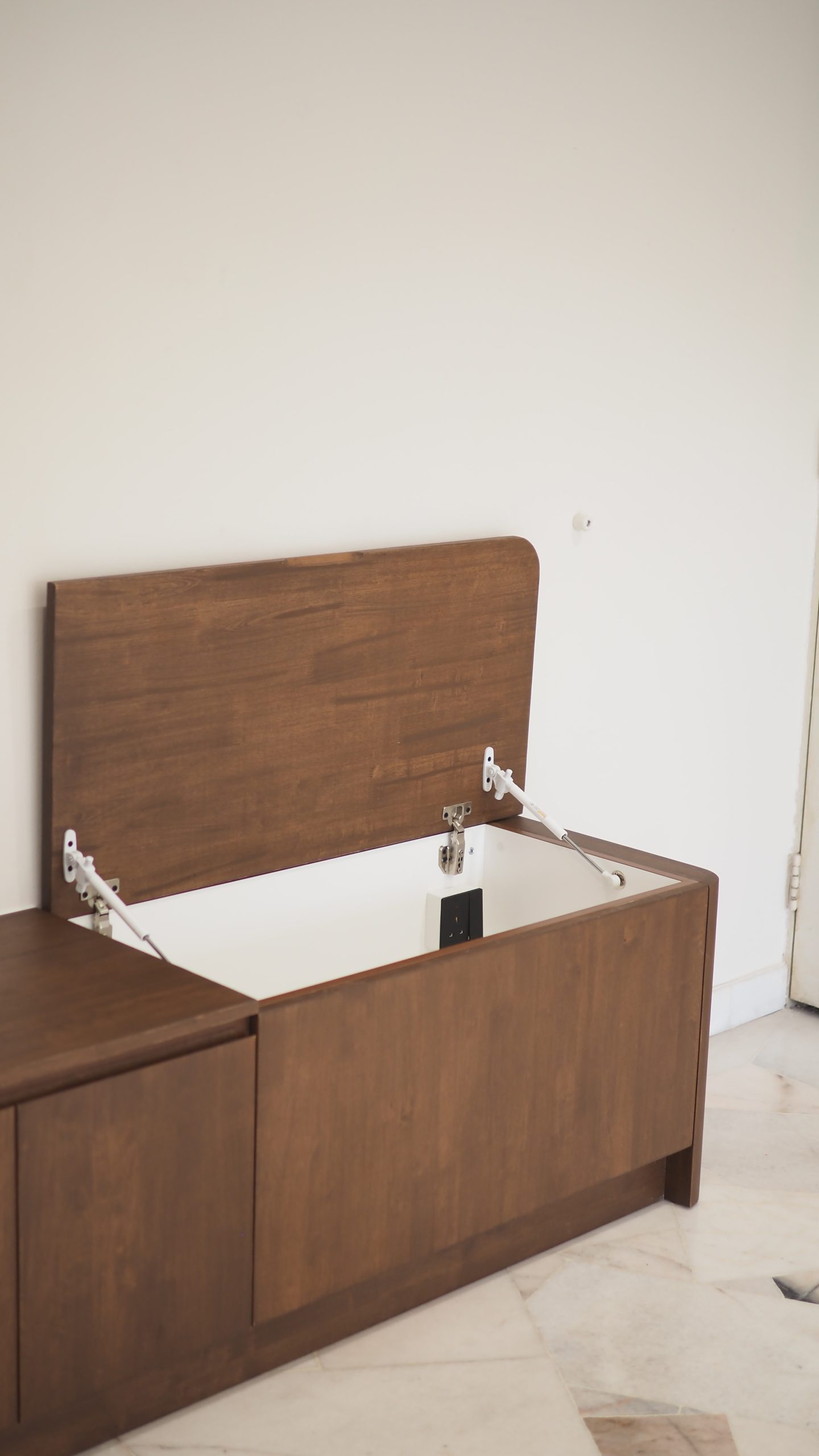 Bookshelf with Bench / Multi-purpose Storage Cabinet - Image 11