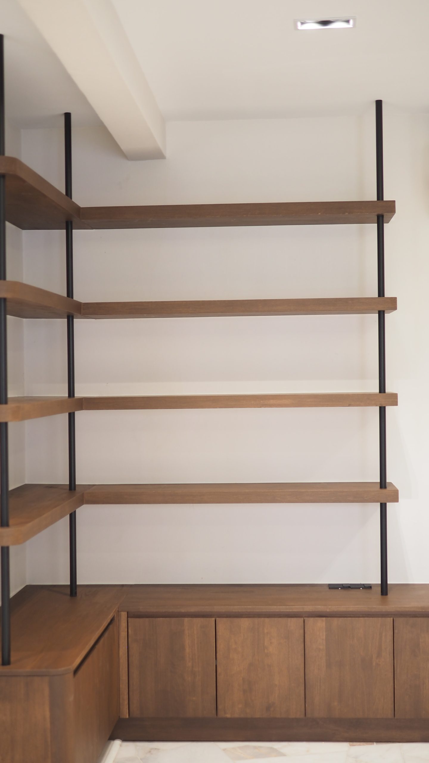 Bookshelf with Bench / Multi-purpose Storage Cabinet - Image 8